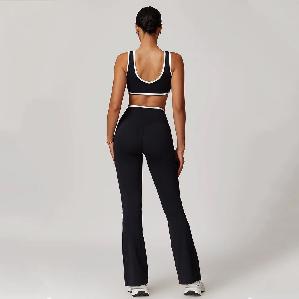 Çizgi Detaylı Flare Takım